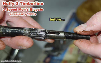 Huffy 3 Timberline Men's Bicycle (original) #21 - Airplanes and Rockets