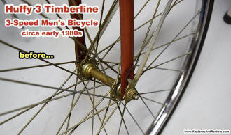 Huffy 3 Timberline Men's Bicycle (original) #3 - Airplanes and Rockets