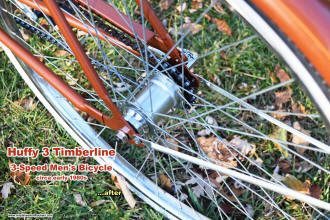 Huffy 3 Timberline Men's Bicycle (restored) #8 - Airplanes and Rockets