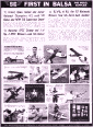 SIG Manufacturing Company Advertisement, January/February 1963 American Modeler - Airplanes and Rockets