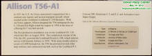 Allison T56-A1 PLacard - Airplanes and Rockets