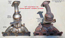 2011 Jeep Patriot 2.4L Exhaust Manifold Replacement - Airpanes and Rockets