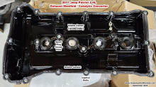 2011 Jeep Patriot 2.4L Exhaust Manifold Replacement (underside of valve cover) - Airpanes and Rockets