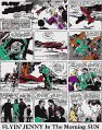 Flyin' Jenny Comic Strips: January 4, 1942 Baltimore Morning Sun - Airplanes and Rockets