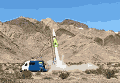 "Mad Mike" Launches Himself into the Desert Sky - Airplanes and Rockets