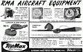 RMA Aircraft Equipment Ad, June 1960 Aero Modeller - Airplanes and Rockets