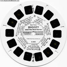 View-Master: Snoopy and the Red Baron (Disk B 5443) - Airplanes and Rockets