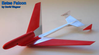 Estes Falcon Rocket Boost Glider by David Wagner (1) - Airplanes and Rockets