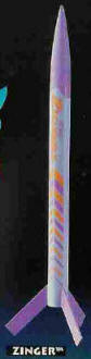 Estes Zinger model rocket - Airplanes and Rockets