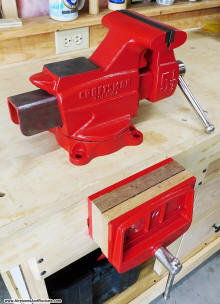 Craftsman 5½" Bench Vise and 7" Woodworking Vise Restored (3) - Airplanes and Rockets