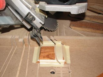 Woodworking Tips - Cutting a Small Piece on a Radial Arm Saw - Airplanes and Rockets